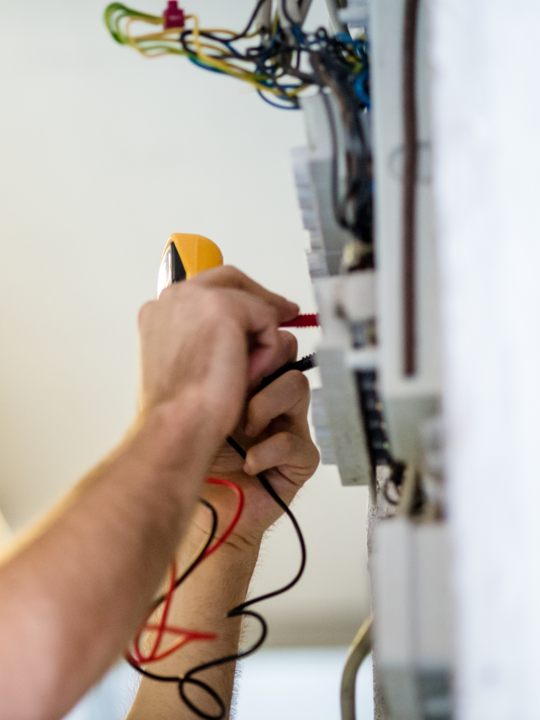 AMM Electrical Solutions in South Florida testing electrical panel